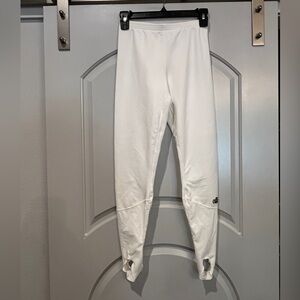 Vintage Hot Chillys white stirrup Long underwear Leggings. GUC!